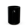 Custom Cannabis Company Black Mug | Unique Gift for Cannabis Lovers, Coffee Lovers, Personalized Mug, 11oz 15oz