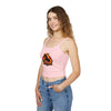 Red Mane Spaghetti Tank Top