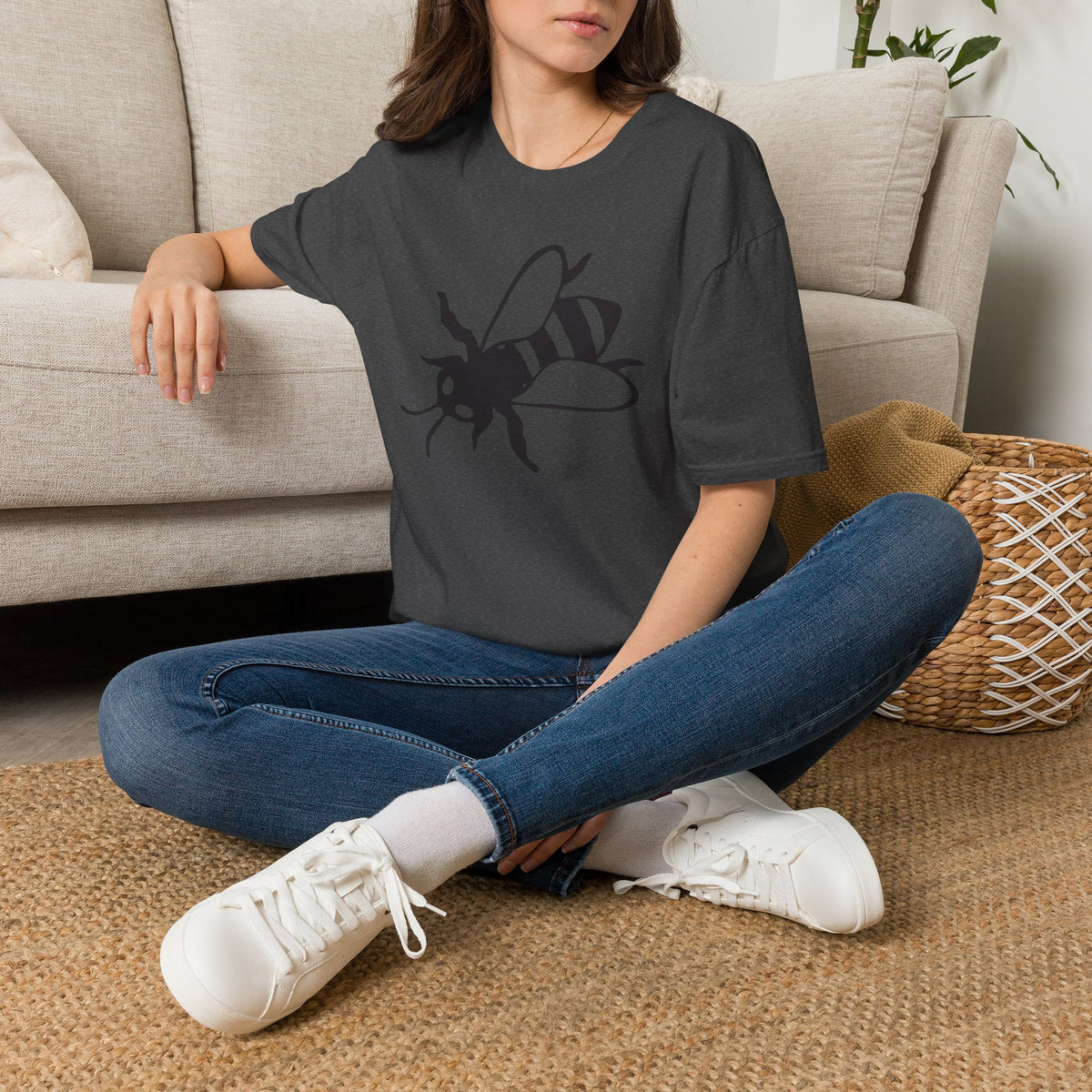 Lazy Bee Minimal Unisex T-Shirt