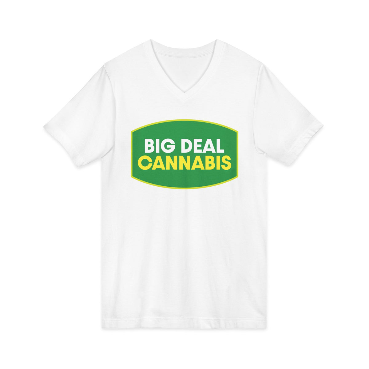 Big Deal Cannabis V-Neck Tee