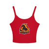 Red Mane Spaghetti Tank Top