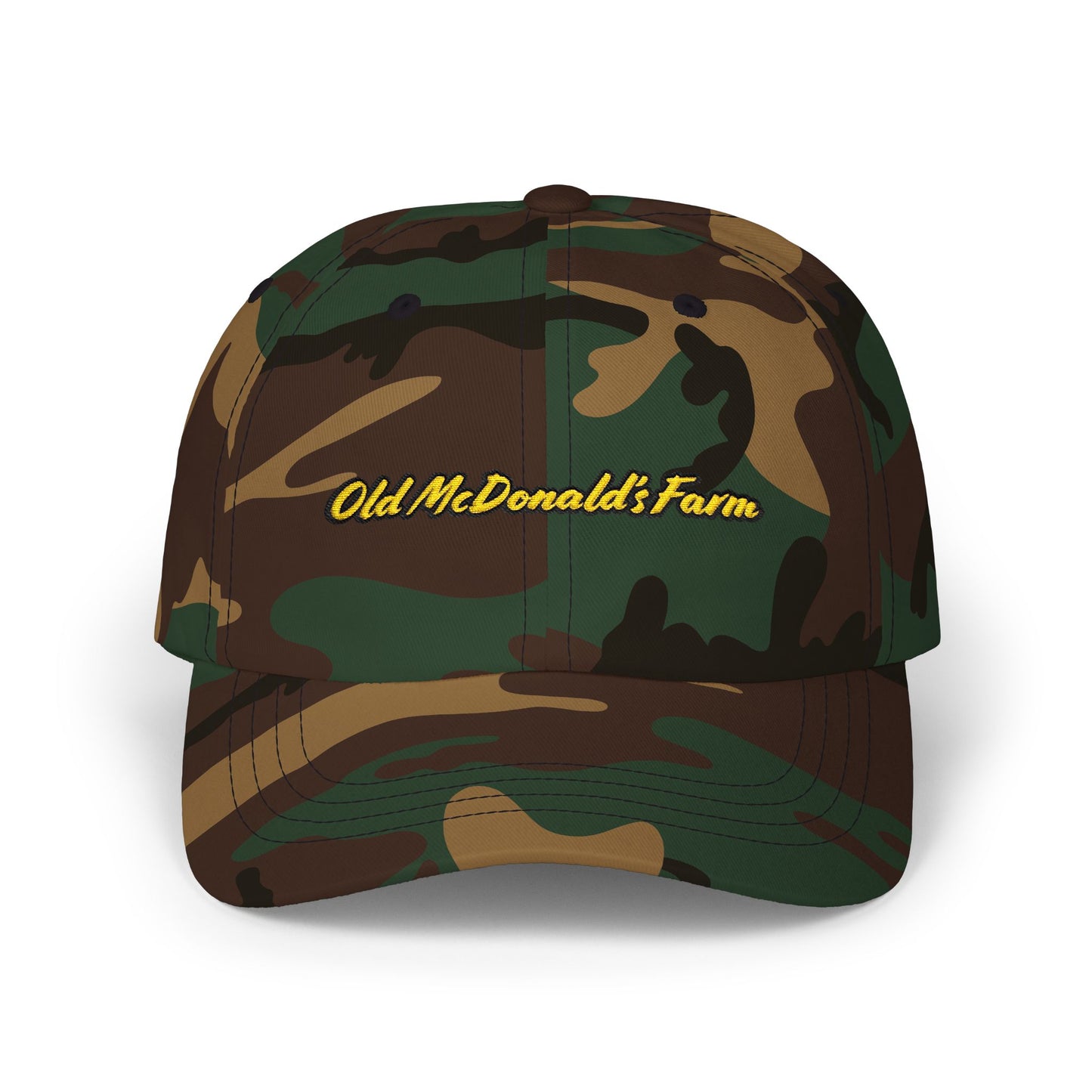 Dad Cap — "Old McDonald’s Farm" Embroidered Classic Baseball Hat