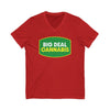 Big Deal Cannabis V-Neck Tee