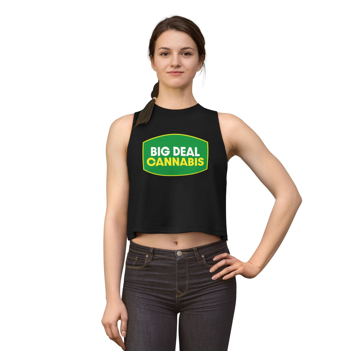 Big Deal Cannabis Women's Crop Top