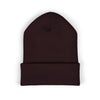 Embroidered 'DeSaus' Cuffed Beanie — Classic Knit Winter Hat