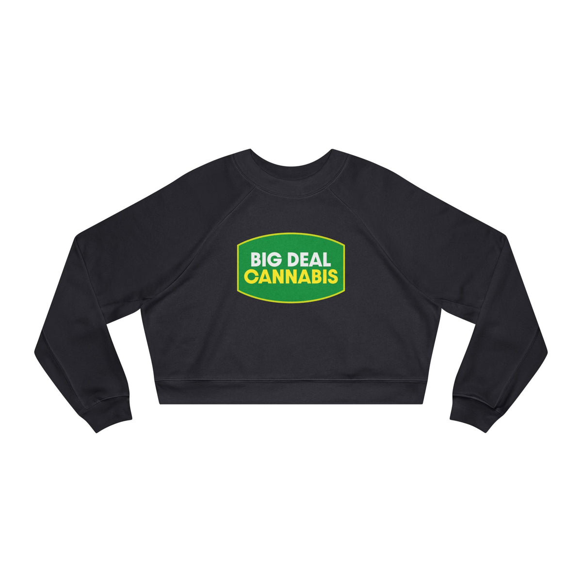 Big Deal Cannabis Cropped Pullover