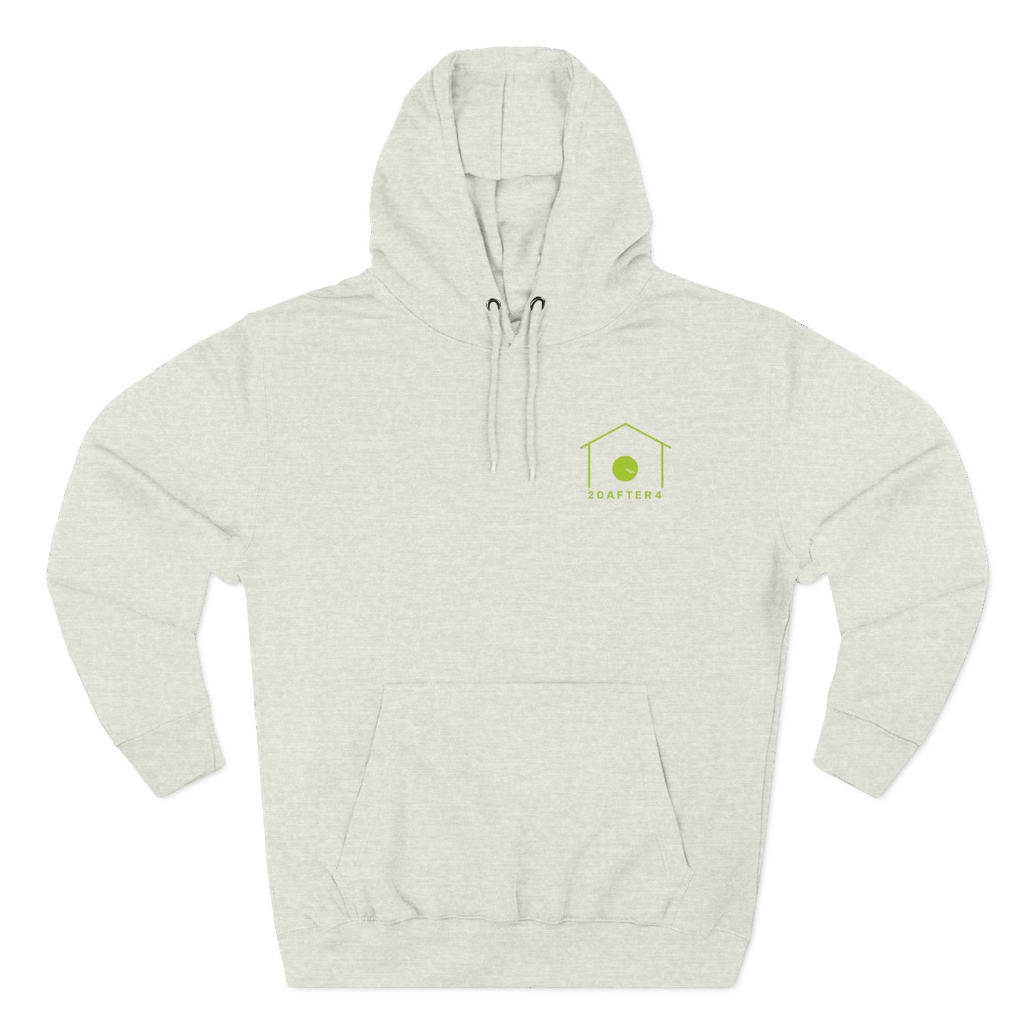 20AFTER4 Lime Logo Hoodie (Front & Back)