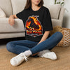 Flaming Stallion T-Shirt — "Red Mane" Graphic Tee