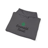 Emerald Twist Embroidered Hoodie