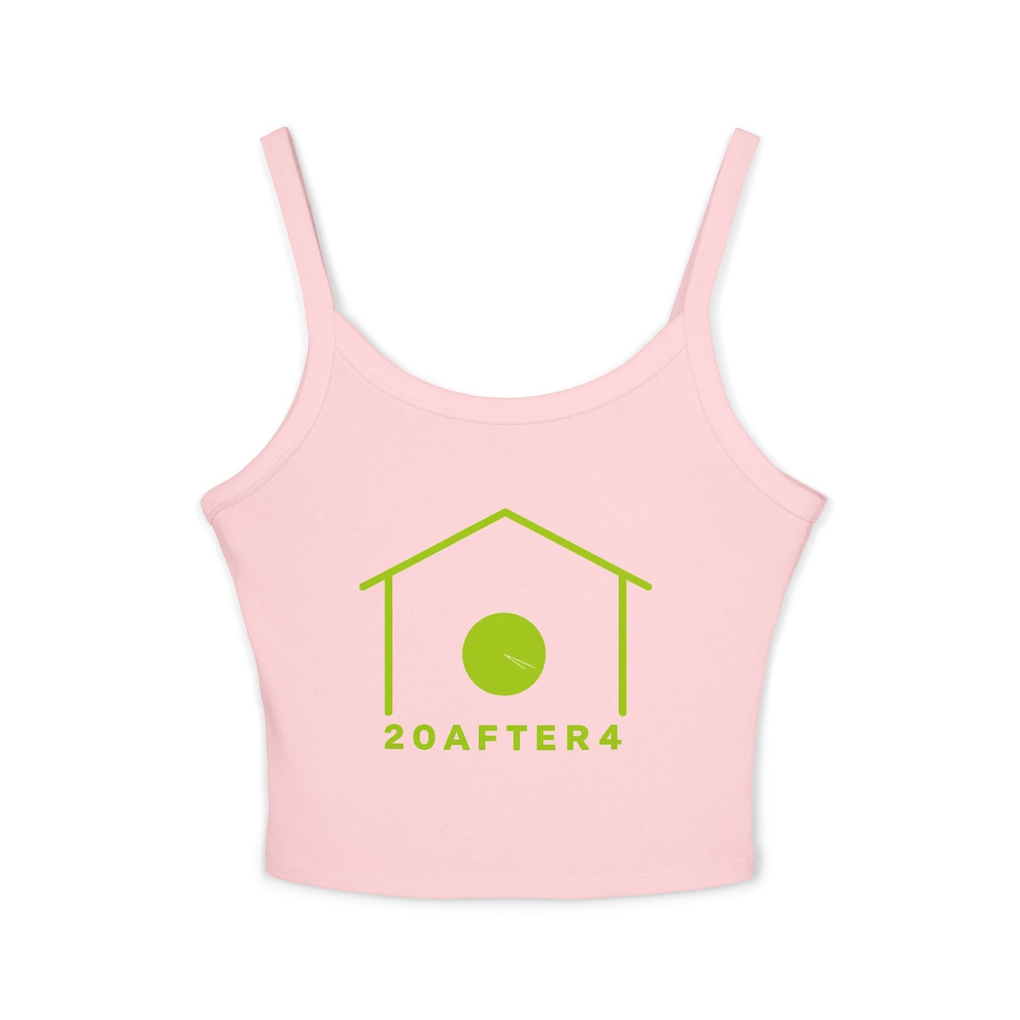 2OAfter4 Lime Spaghetti Tank