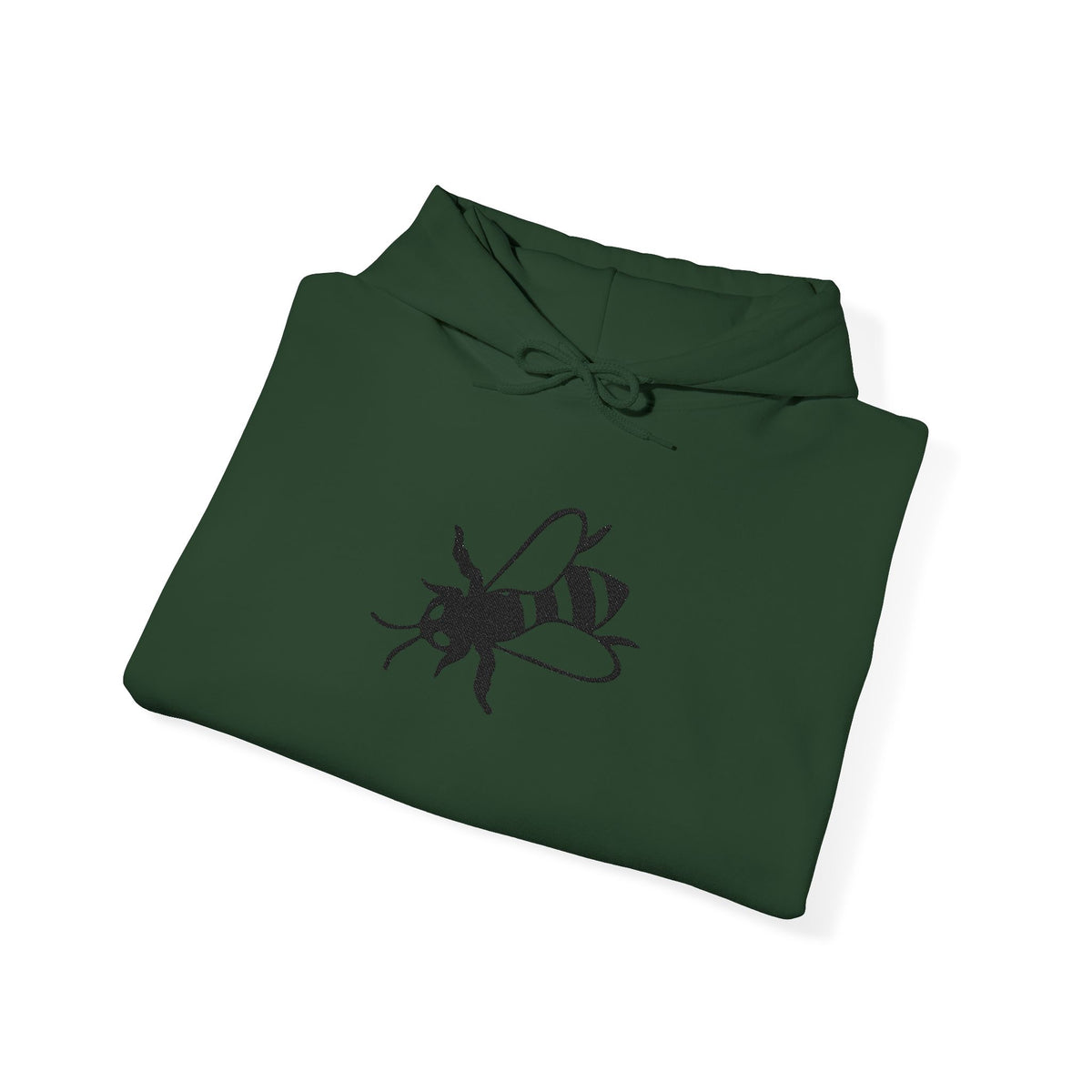 Lazy Bee Embroidered Unisex Hoodie