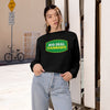 Big Deal Cannabis Cropped Pullover