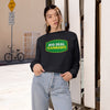 Big Deal Cannabis Cropped Pullover