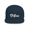 DeSaus  Embroidered Flat Bill Snapback Hat