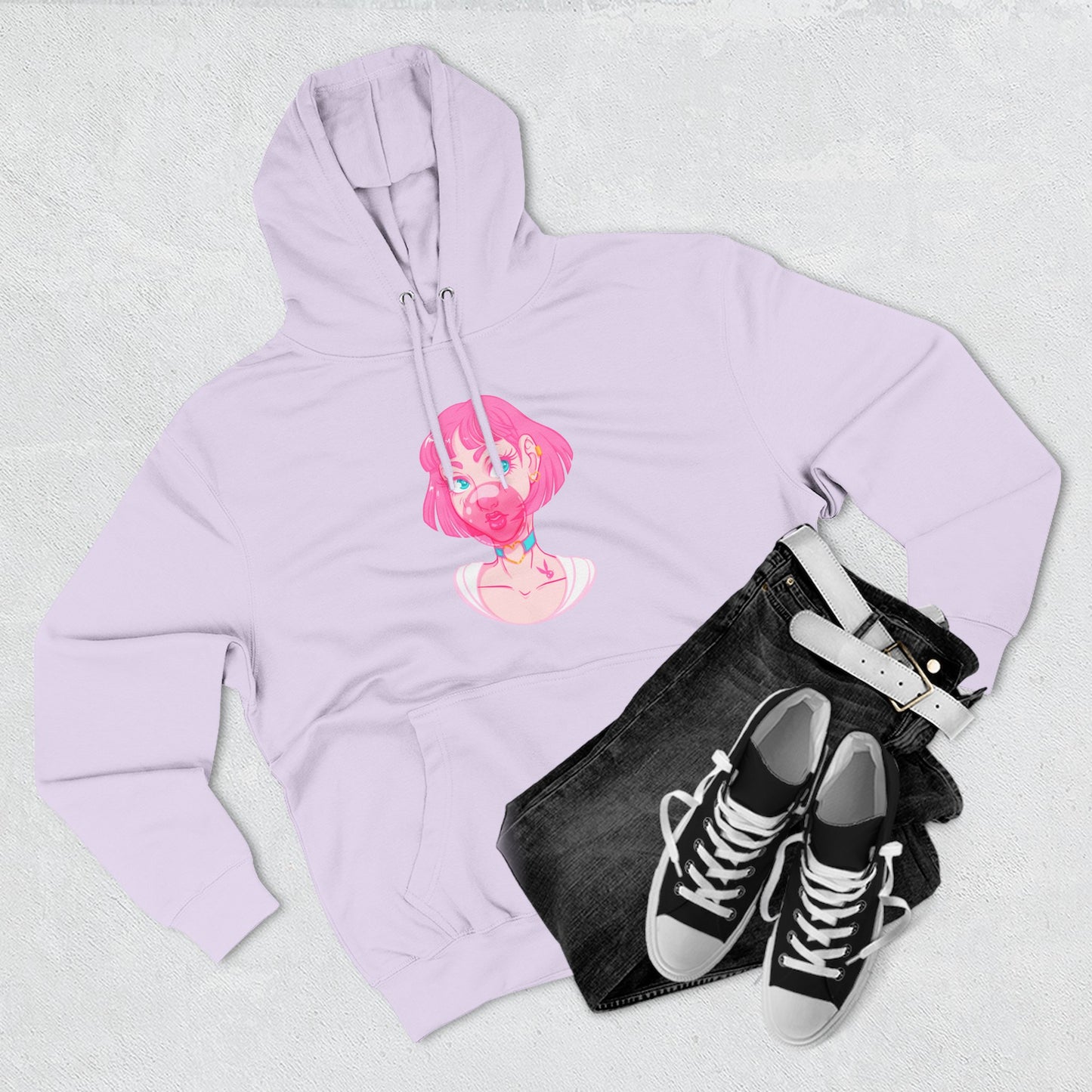 Bubblegum Breath DeSaus Hoodie