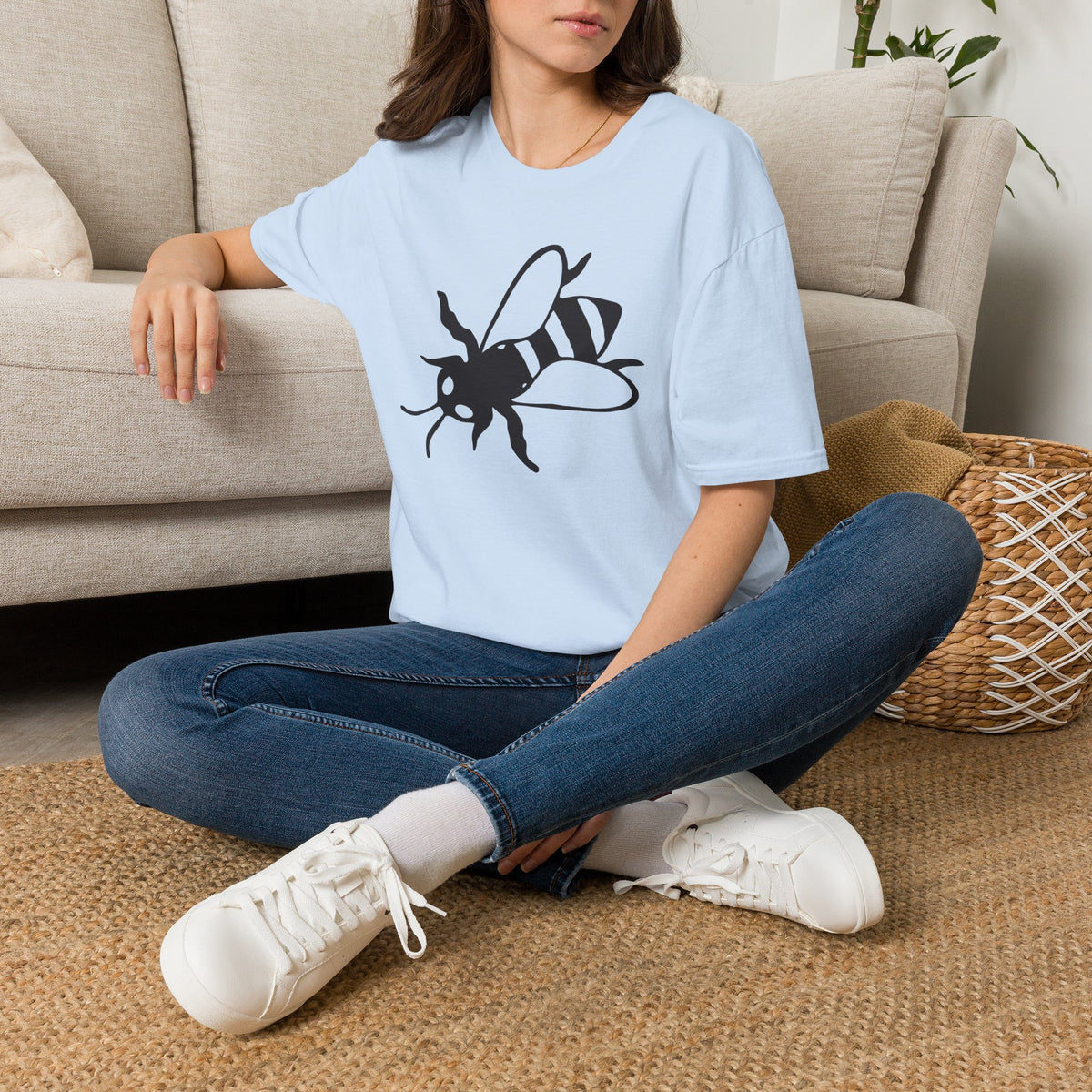 Lazy Bee Minimal Unisex T-Shirt