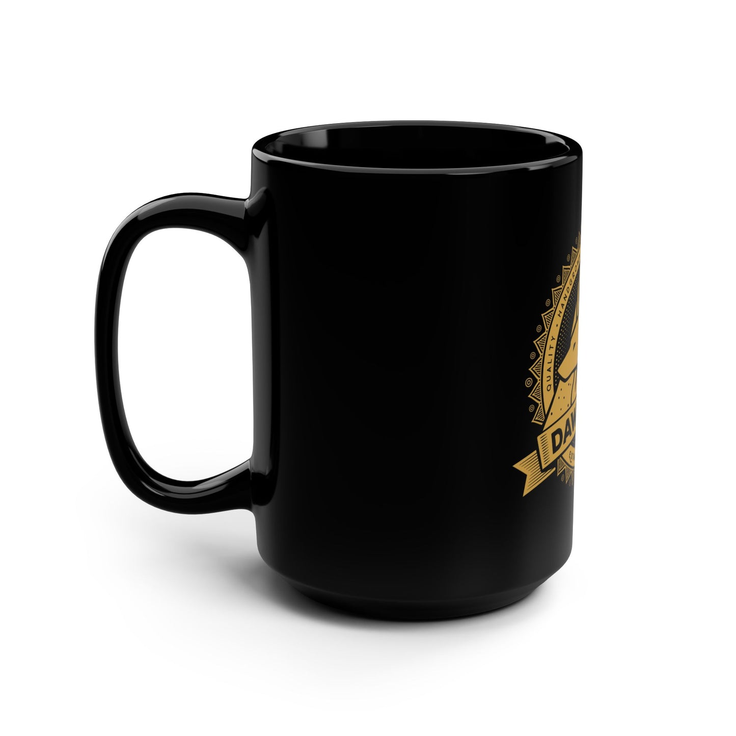 Dawg Star Black Coffee Mug