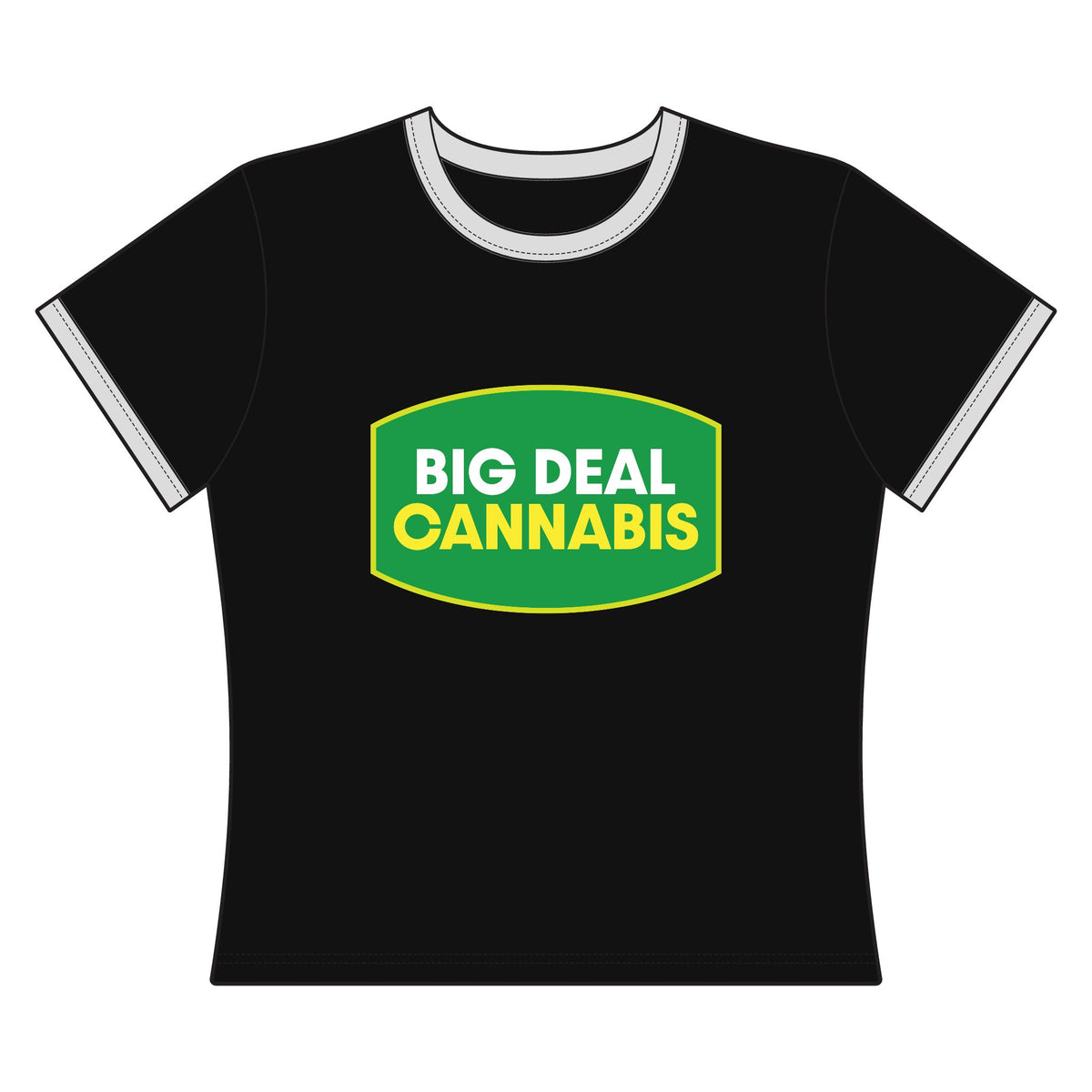 Big Deal Cannabis Women's Ringer Tee