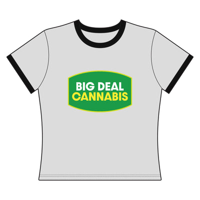 Big Deal Cannabis Women's Ringer Tee