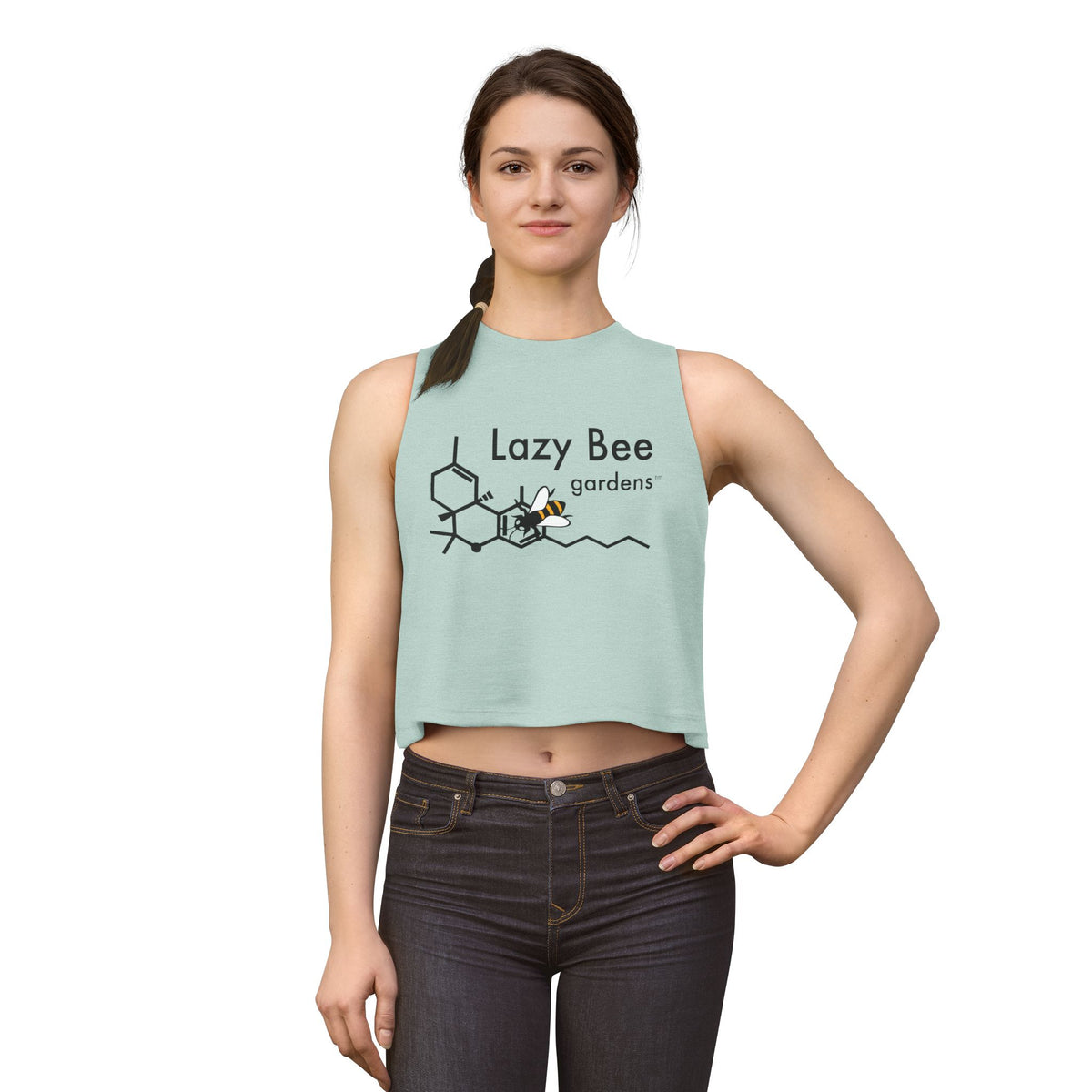 Lazy Bee Gardens Crop Top