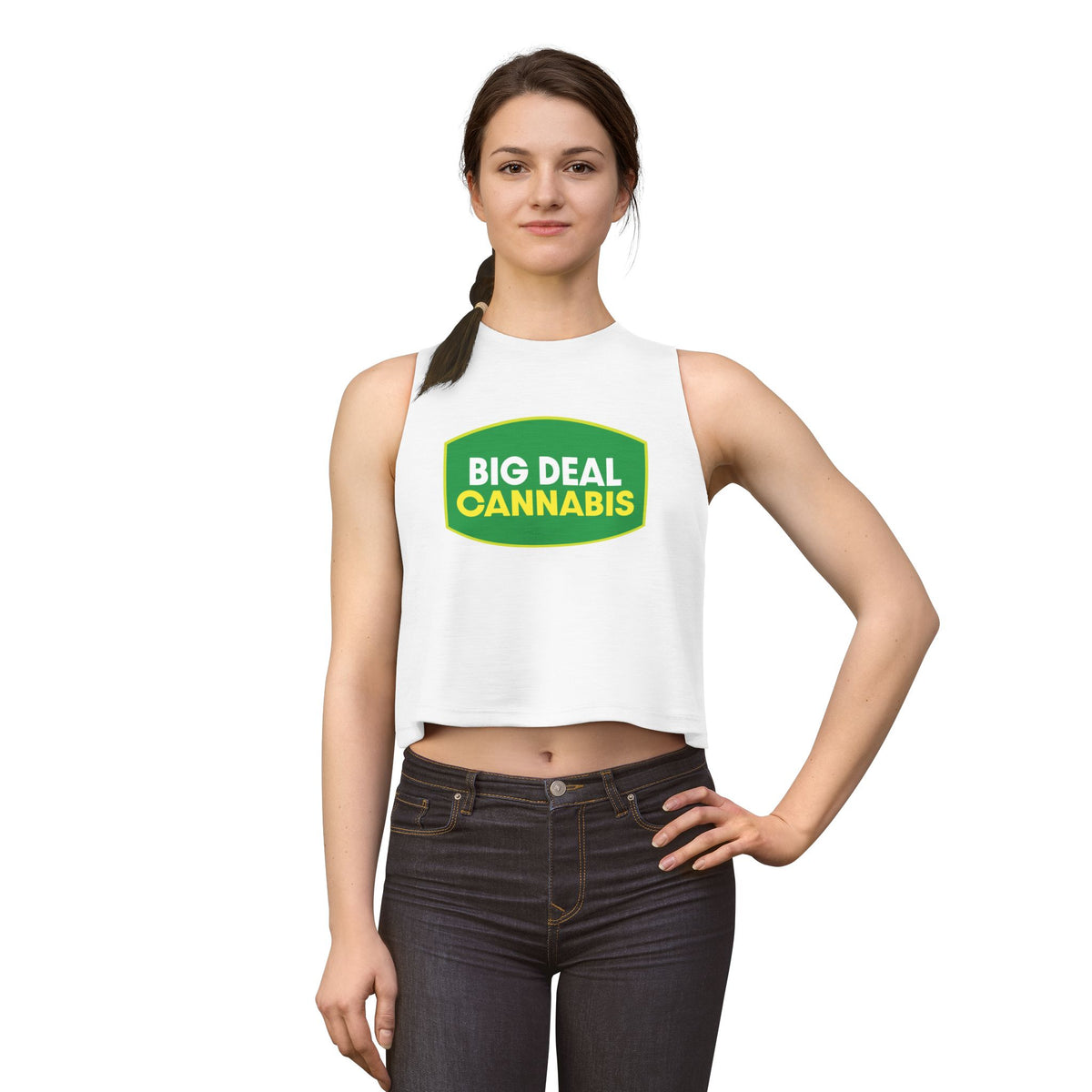 Big Deal Cannabis Women's Crop Top