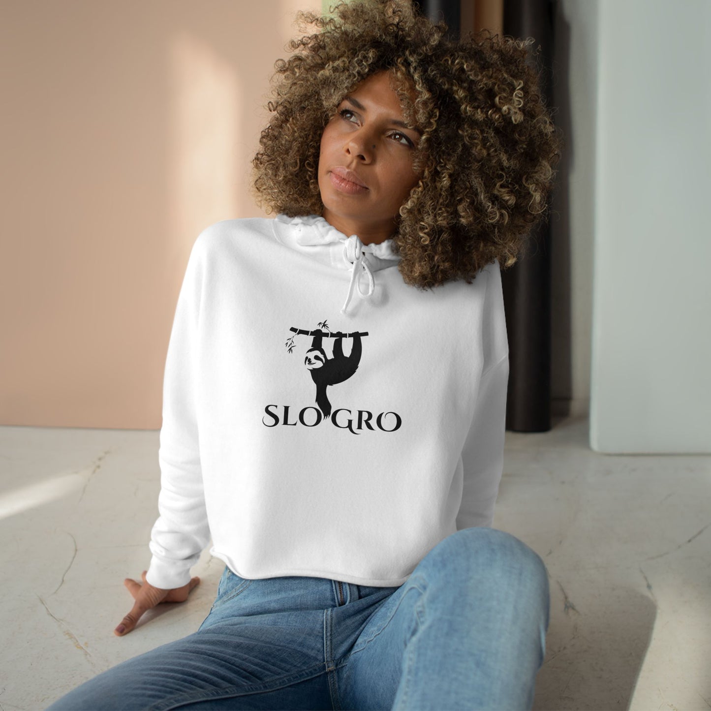 Slo Gro Crop Hoodie