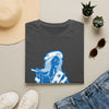Sailor Babe Graphic T-Shirt — Blue Retro Pinup Tee