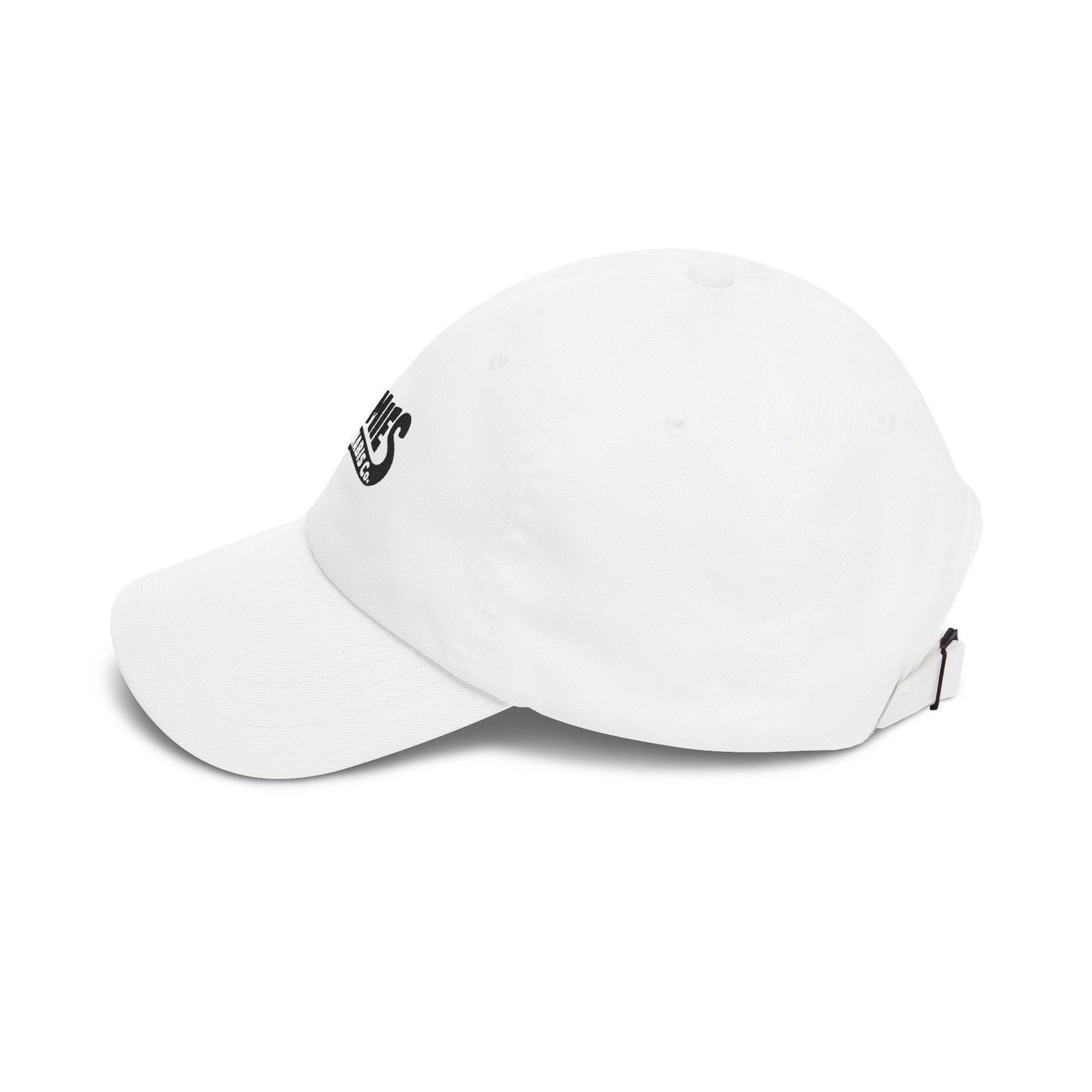 Homies Cannabis Co. Classic Dad Cap - Embroidered White Baseball Hat