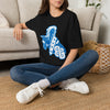 Sailor Babe Graphic T-Shirt — Blue Retro Pinup Tee
