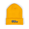 Embroidered 'DeSaus' Cuffed Beanie — Classic Knit Winter Hat