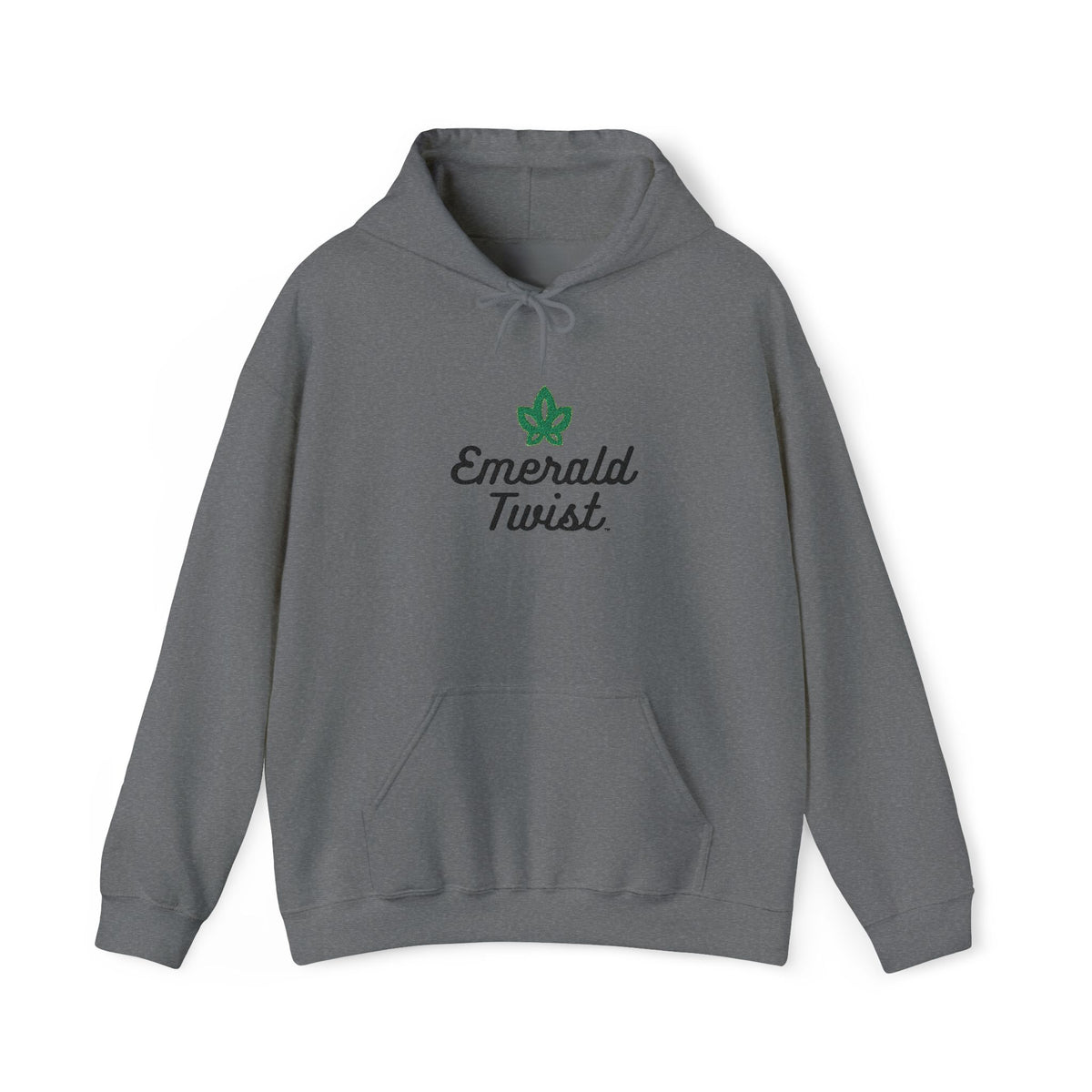 Emerald Twist Embroidered Hoodie