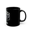 Custom Cannabis Company Black Mug | Unique Gift for Cannabis Lovers, Coffee Lovers, Personalized Mug, 11oz 15oz