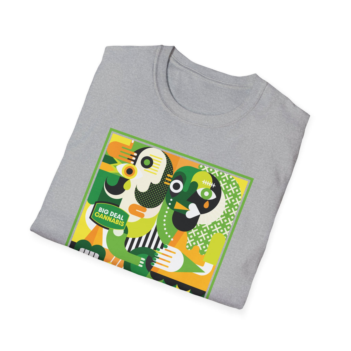 Big Deal Cannabis Abstract Unisex T-Shirt