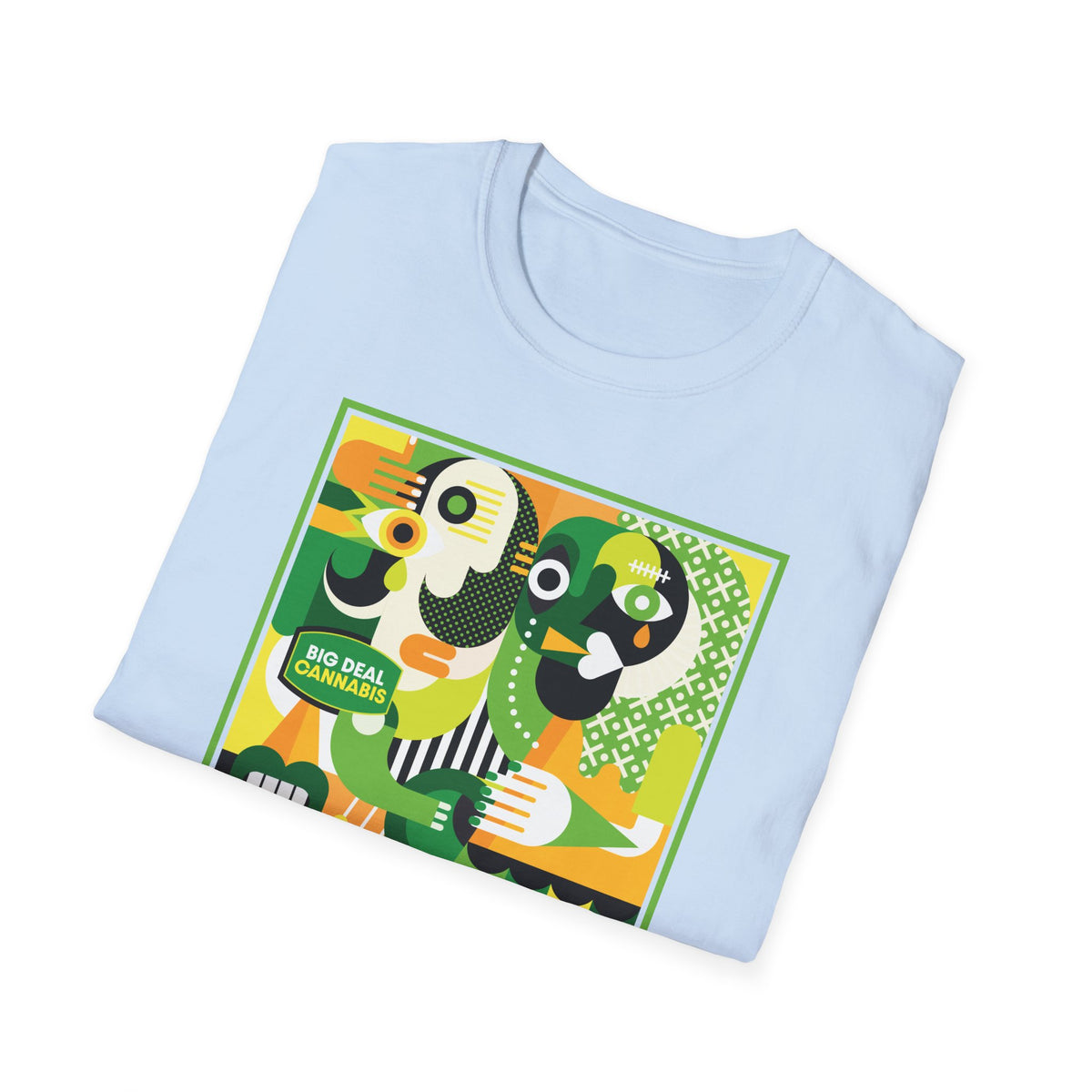 Big Deal Cannabis Abstract Unisex T-Shirt