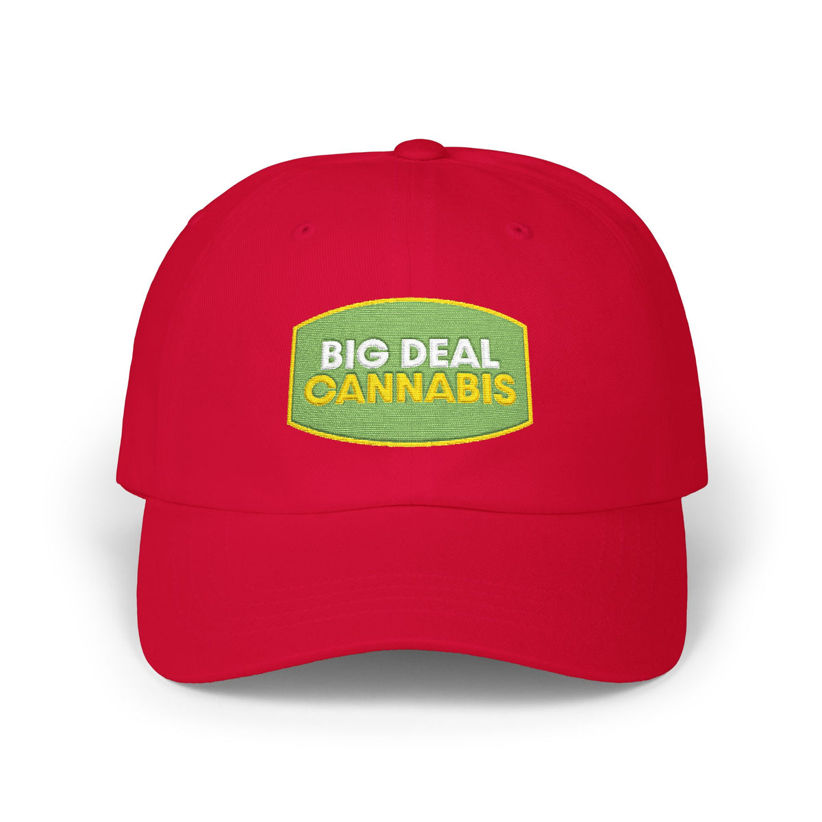 Big Deal Cannabis Embroidered Dad Cap