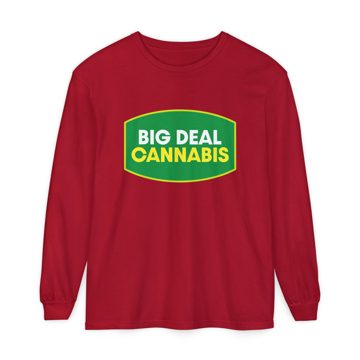 Big Deal Cannabis Long Sleeve Tee