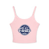 Spaghetti Tank Top - 'Frostrco' Mountain Logo Crop
