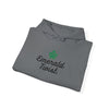 Emerald Twist Embroidered Hoodie