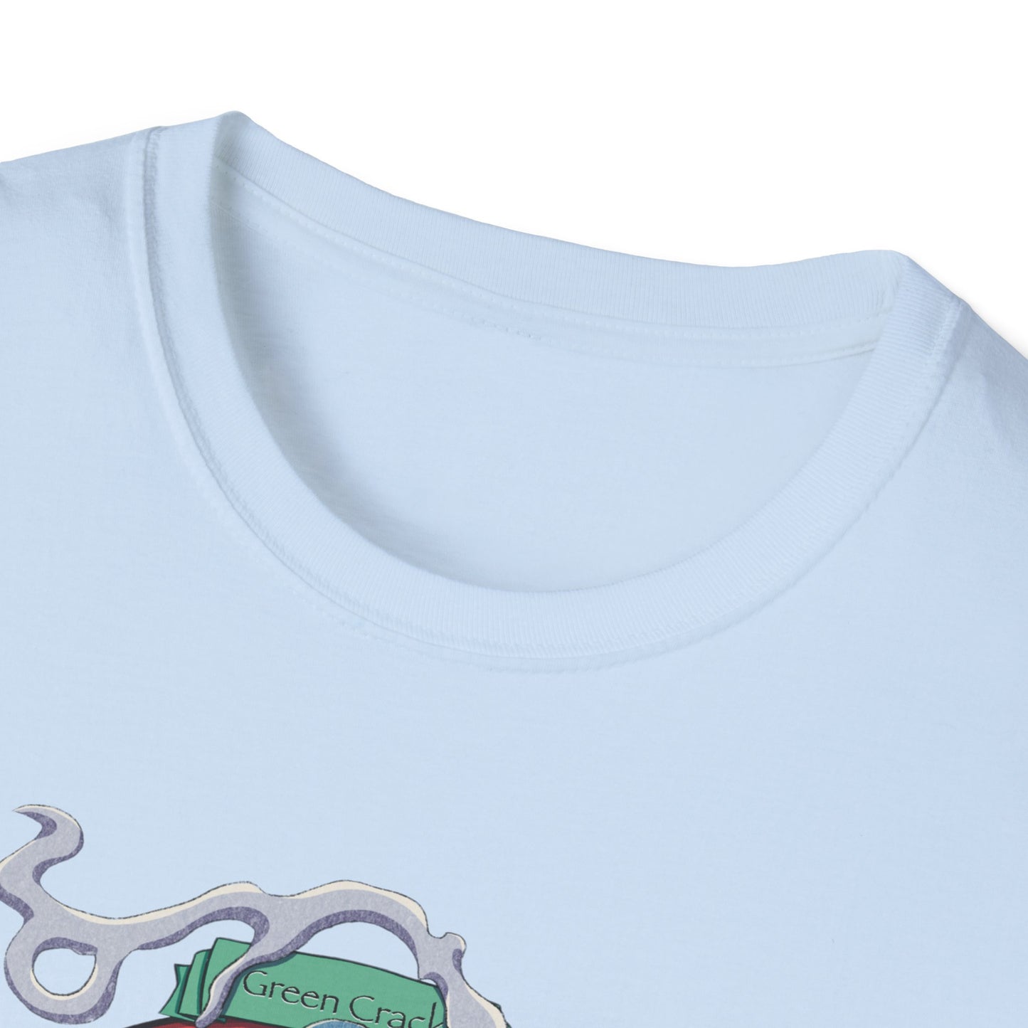 Honeydew Green Crack Shirt