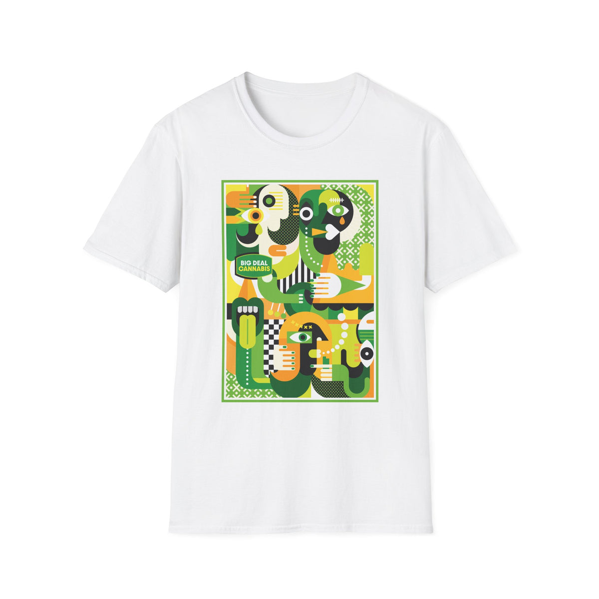 Big Deal Cannabis Abstract Unisex T-Shirt