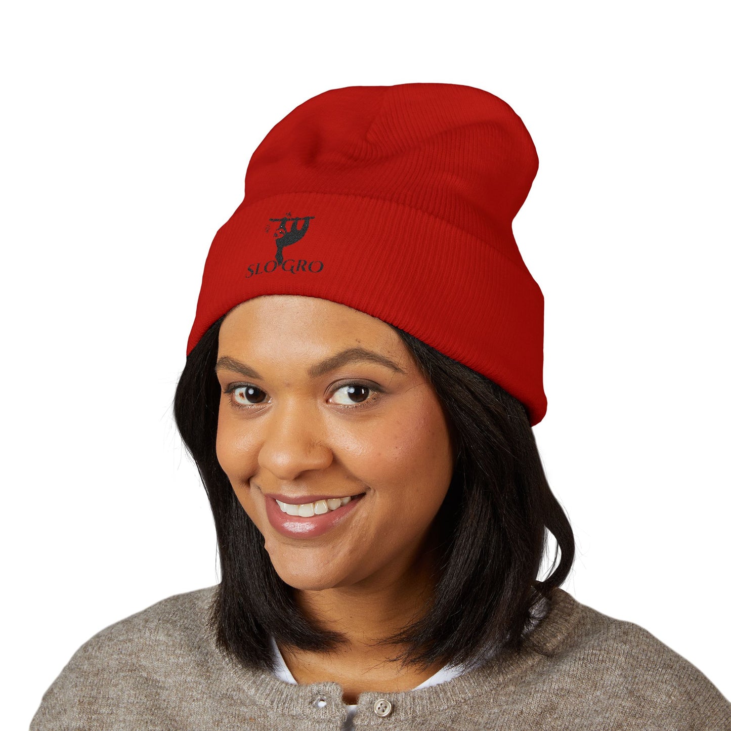 Slo Gro Cuffed Beanie (Embroidery)