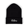 Embroidered 'DeSaus' Cuffed Beanie — Classic Knit Winter Hat