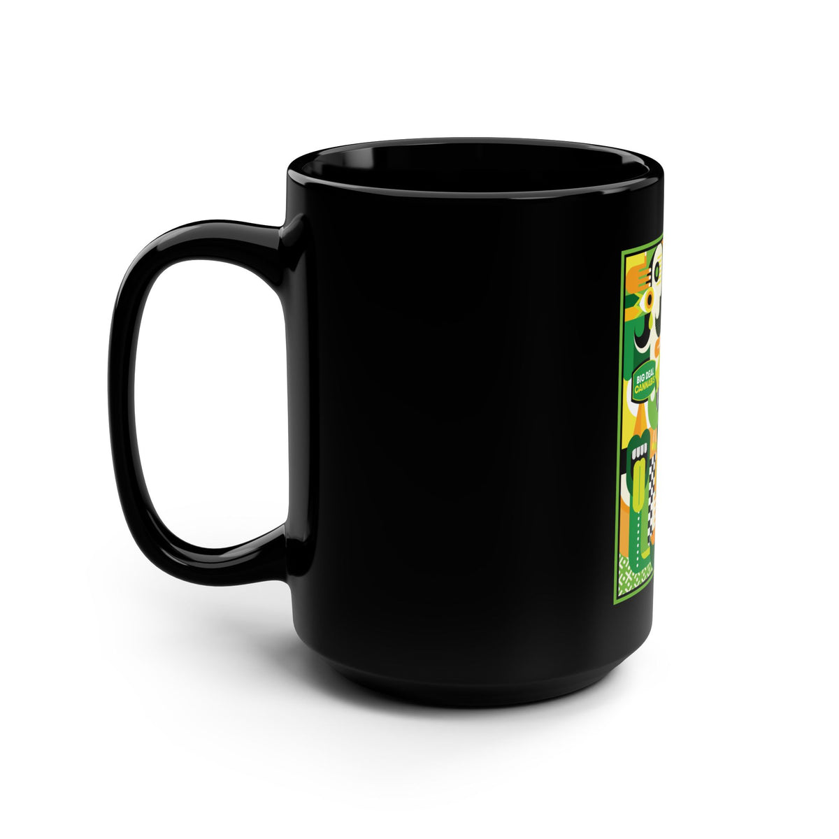 Big Deal Cannabis Black 15oz Mug