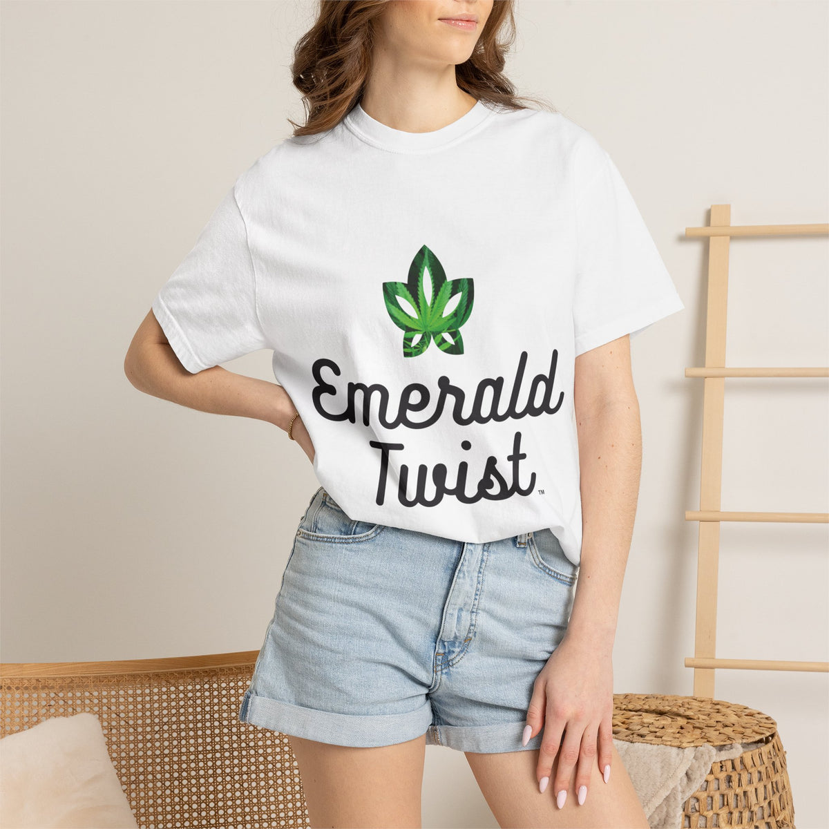 Emerald Twist T-Shirt “Harley”