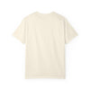 Emerald Twist T-Shirt — Retro Script Tee with Green Leaf Logo