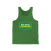 Cannabis Graphic Tank Top — "Big Deal Cannabis" Green Logo Tank
