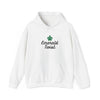 Emerald Twist Embroidered Hoodie