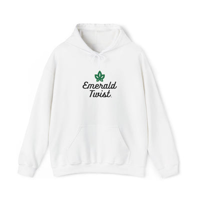 Emerald Twist Embroidered Hoodie