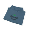 Emerald Twist Embroidered Hoodie