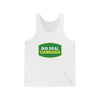 Cannabis Graphic Tank Top — "Big Deal Cannabis" Green Logo Tank
